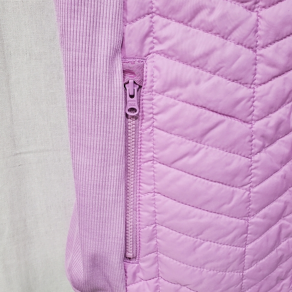 Tabots Lilac Herringbone Zip Vest - Picture 5 of 12